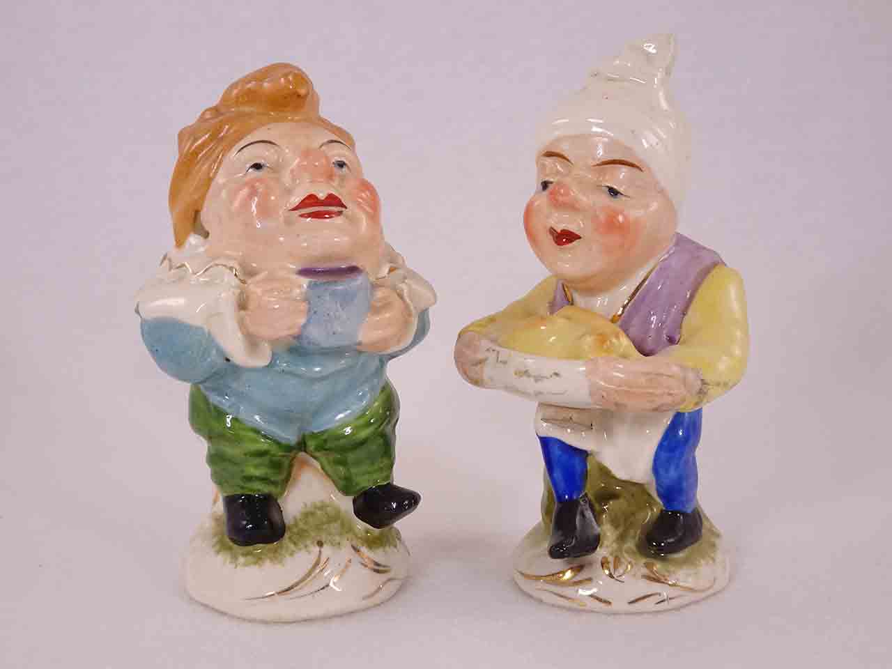 Victorian England Characters salt and pepper shakers - baker