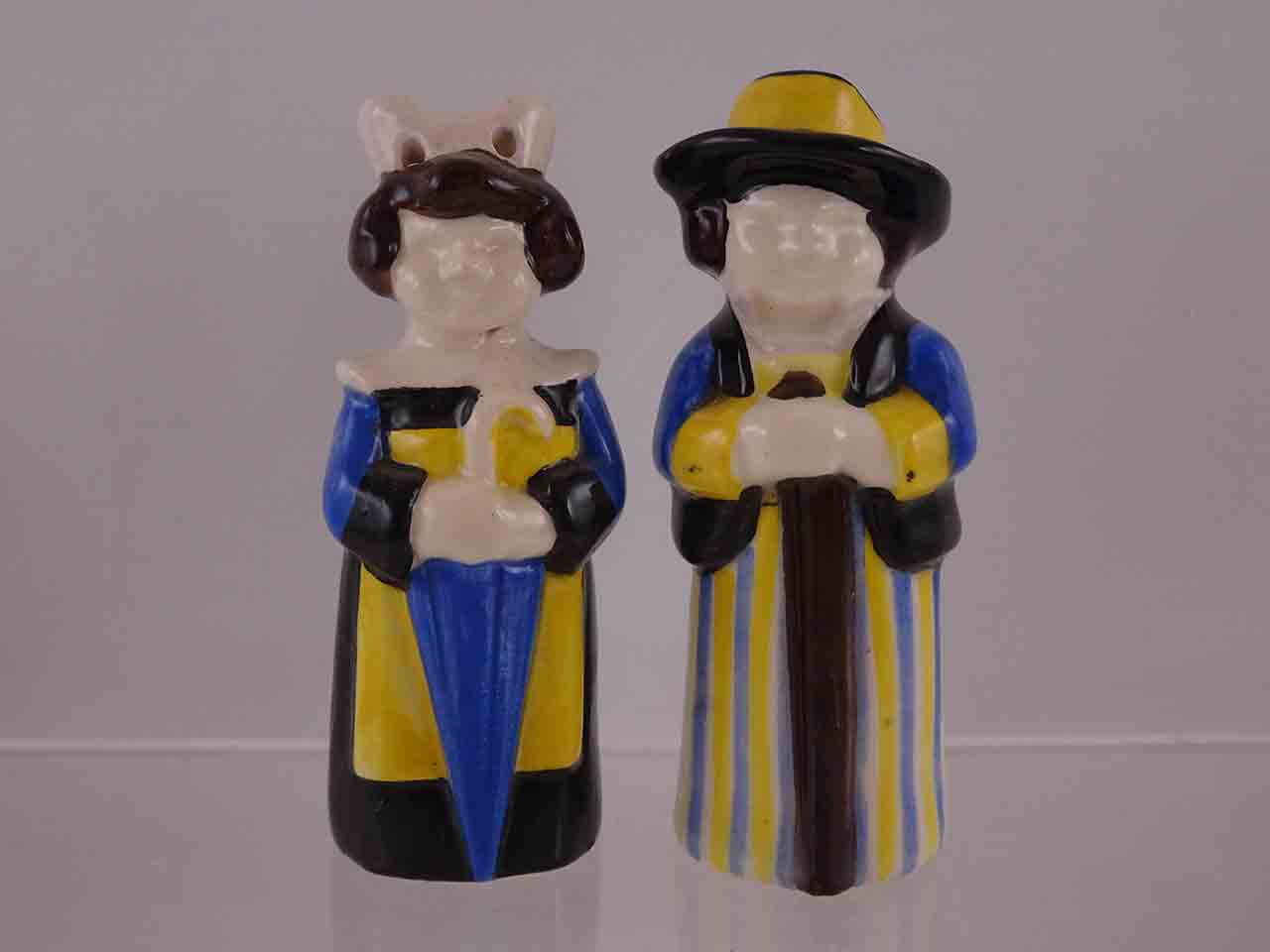 Quimper salt and pepper shakers