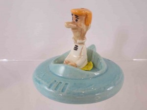Jetsons salt and pepper shakers by Linda Sexton - George Jetson