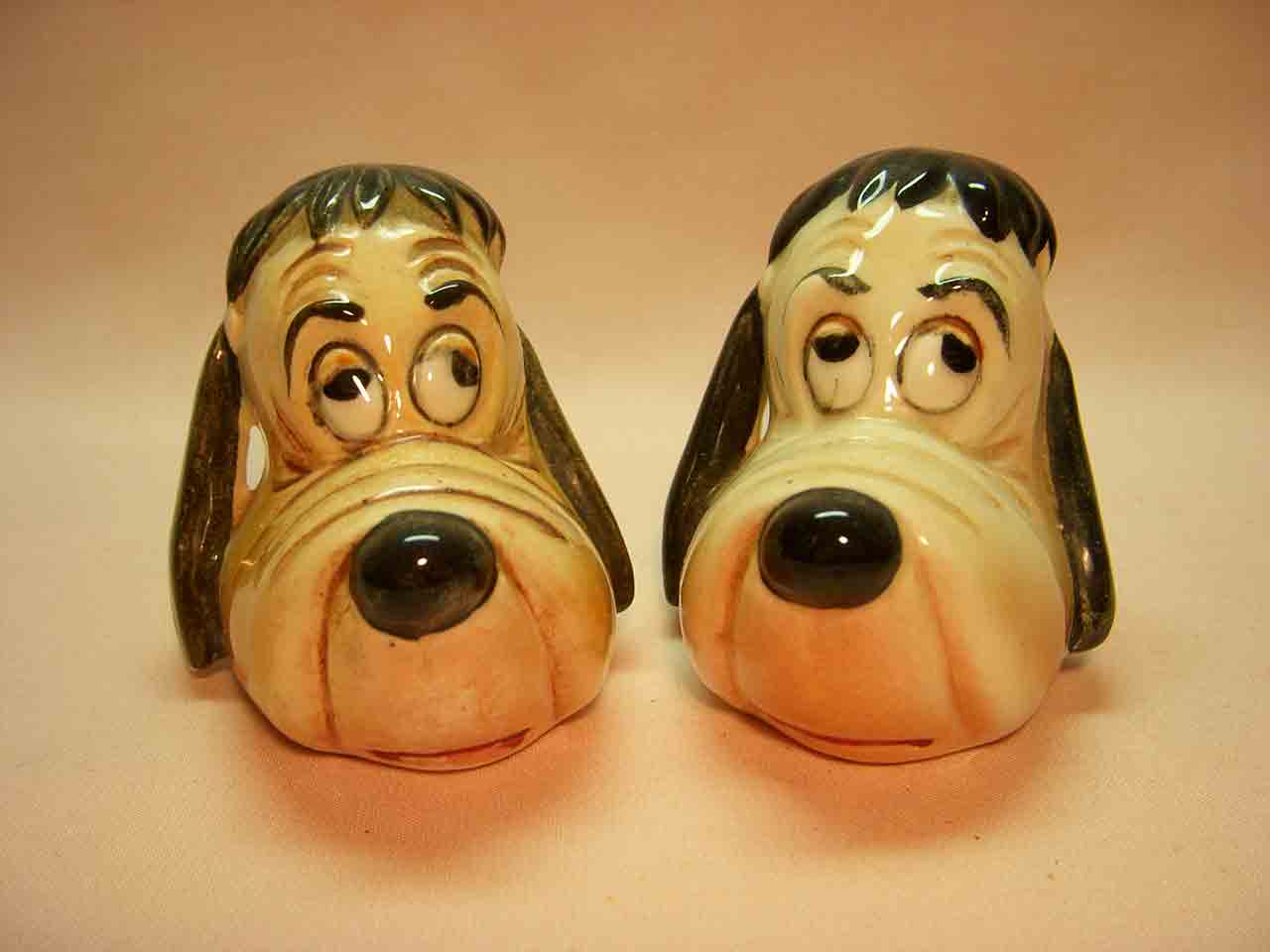 Characters from MGM Studios salt and pepper shakers - Droopy Dog